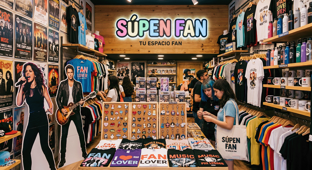 tienda merch super fan