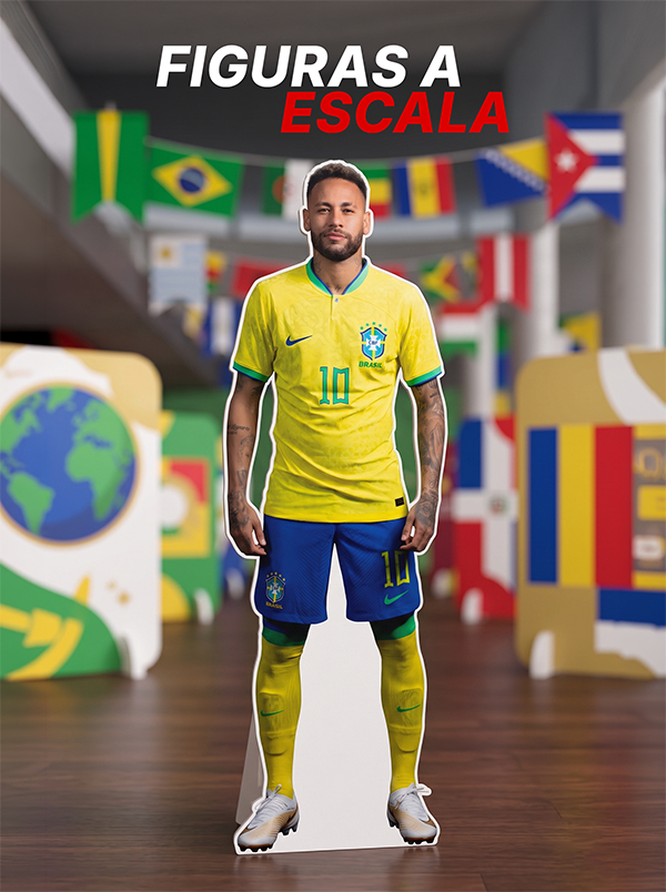 neymar figura a escala